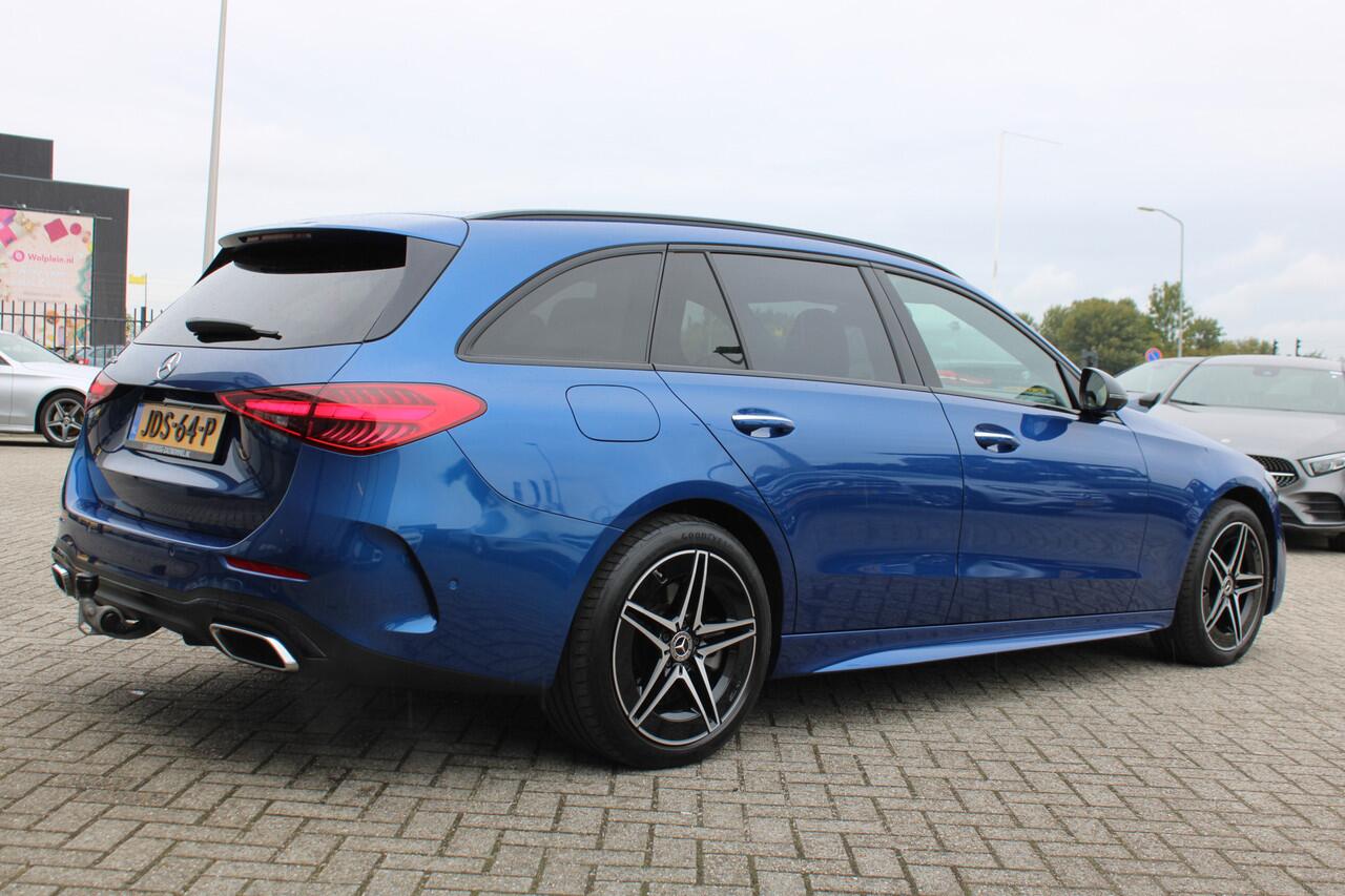 Mercedes-Benz C-KLASSE Estate 300e AMG Line NIGHT PAKKET LEDER HEAD-UP KEY-LESS GO 360-CAMERA TREKHAAK