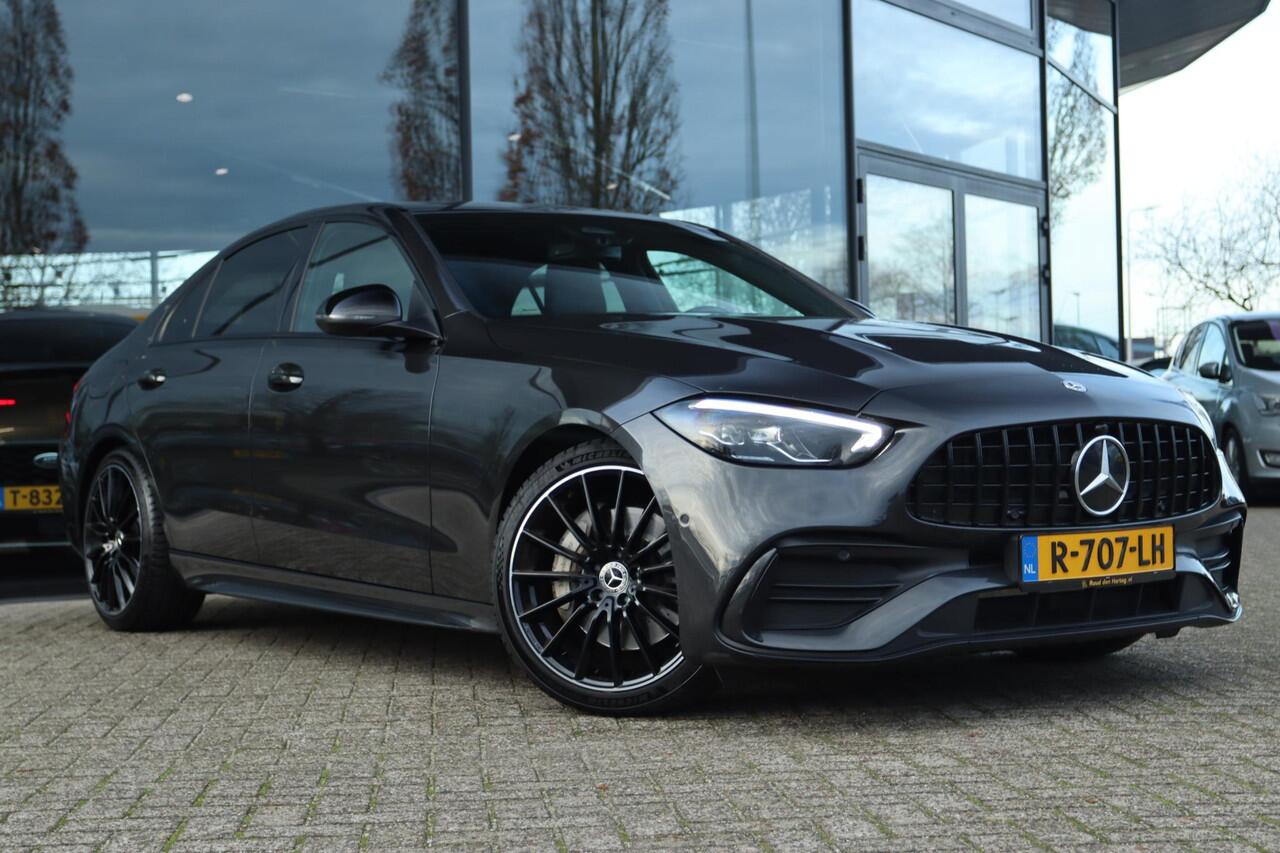 Mercedes-Benz C-KLASSE 180 AMG LINE | ACC | CAMERA | CARPLAY | VIRT. COCKPIT | LED | LEDER