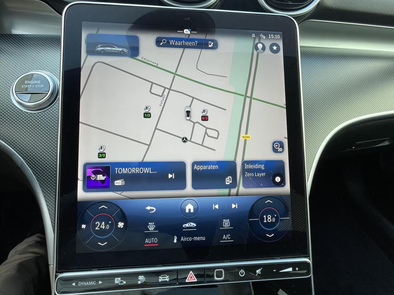 Mercedes-Benz C-KLASSE Estate 300e Luxury Line | Panoramadak | Memorypakket