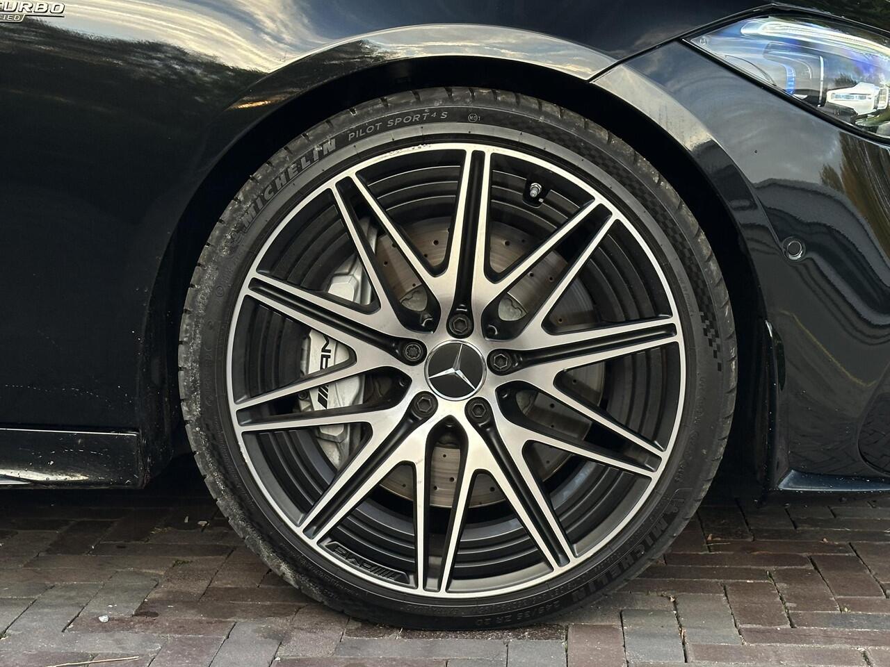 Mercedes-Benz C-KLASSE AMG 43 4MATIC Panoramadak Burmester Adapt. Cruise Ambient HeadUp Nieuwe Model!