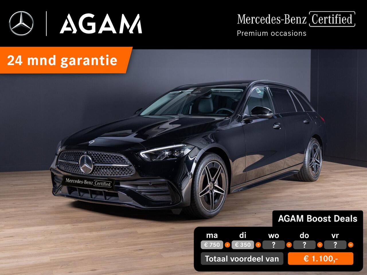 Mercedes-Benz C-KLASSE Estate 300 e AMG Line Panorama dak