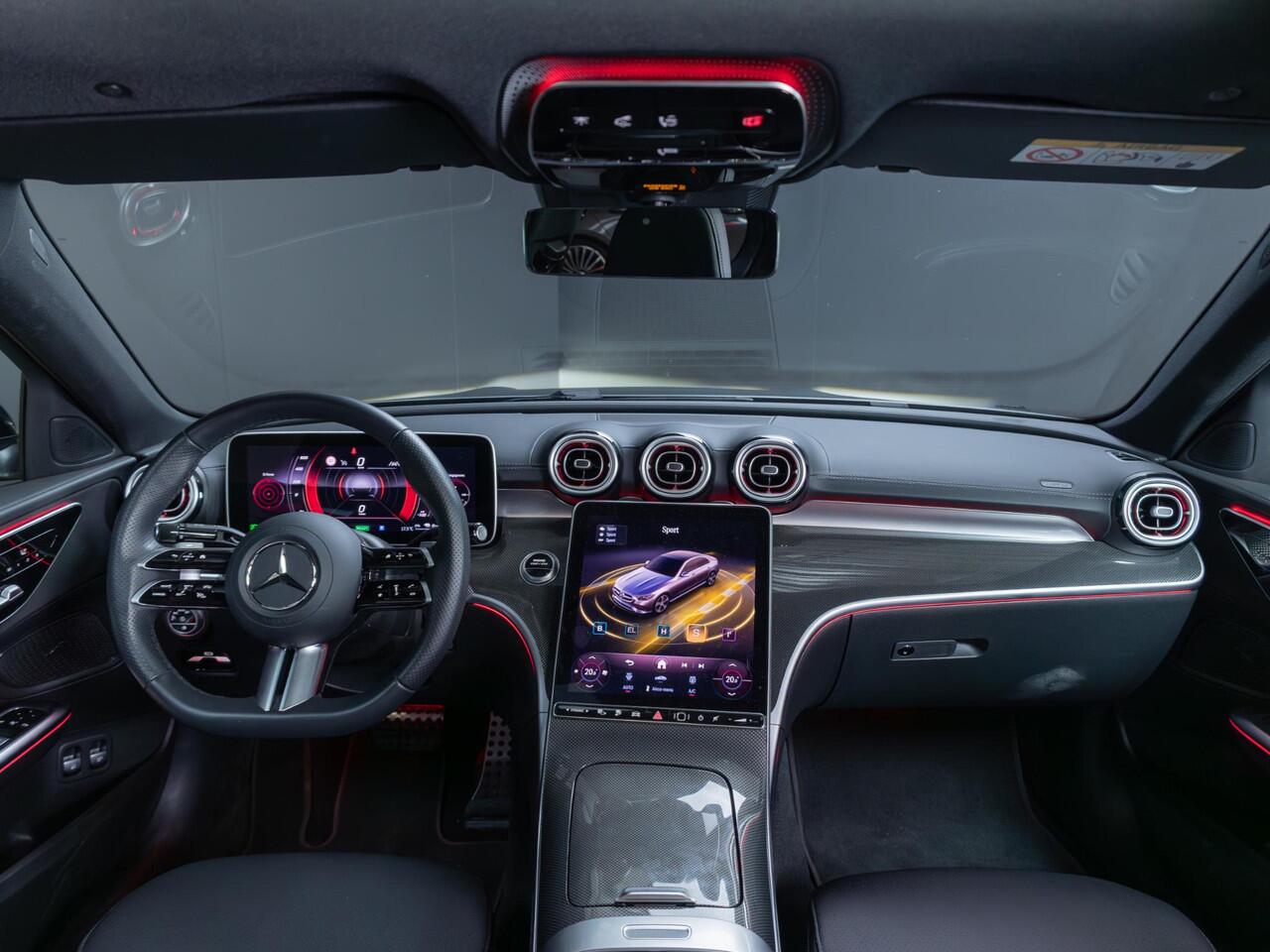 Mercedes-Benz C-KLASSE Limousine 300 e star Edition AMG Line Panorama dak