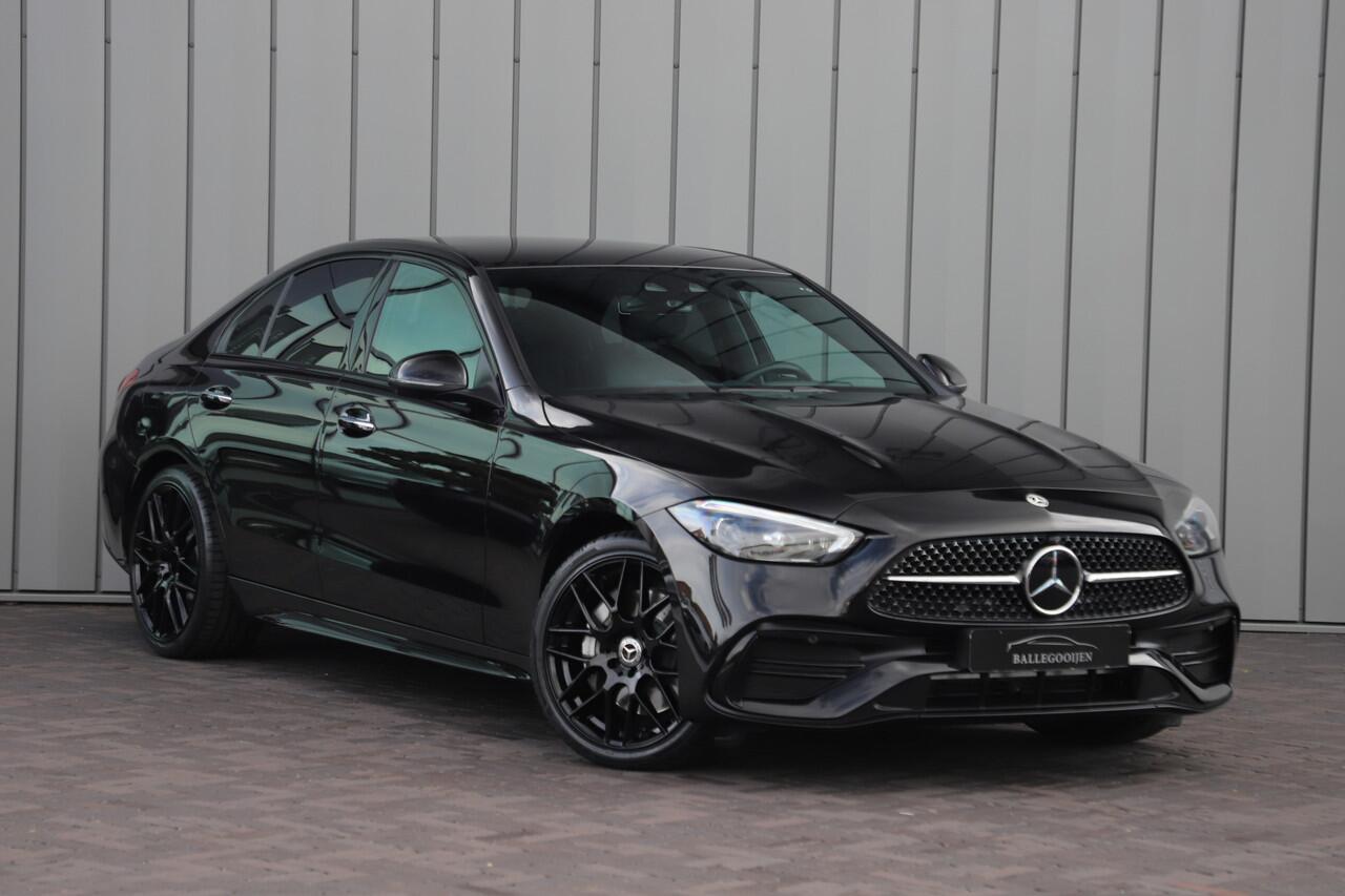 Mercedes-Benz C-KLASSE 300e AMG | 313PK | Keyles-go | Memory | Digital-light | Sfeerverlichting | Distronic | Stoelverw. | Stuurwielverw. | Standkachel | 2024.