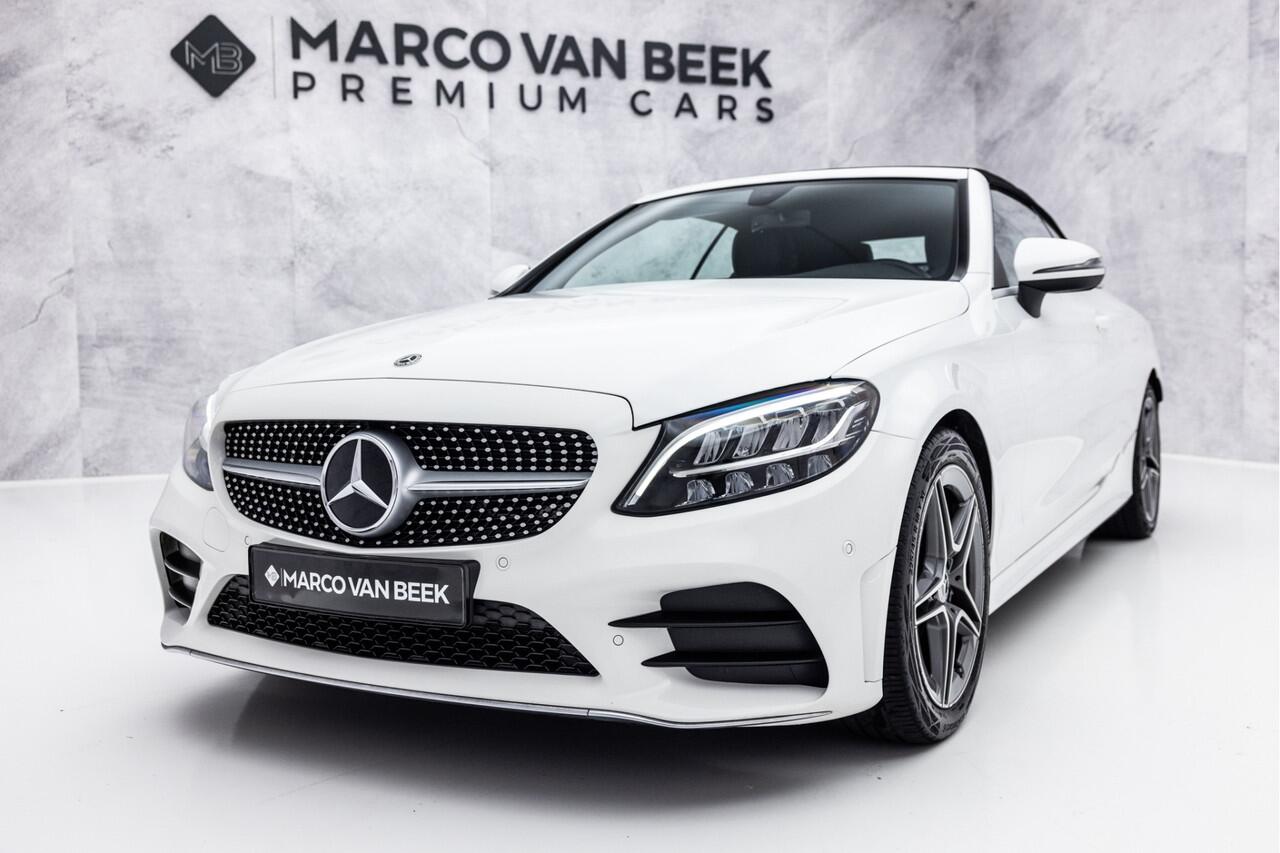 Mercedes-Benz C-KLASSE Cabrio 200 Premium Pack AMG Facelift | Distronic | Essenhout | Camera