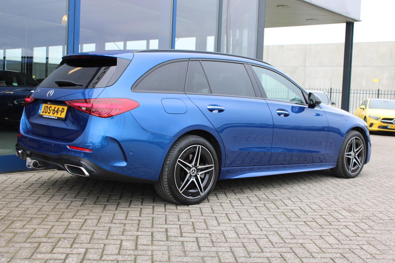 Mercedes-Benz C-KLASSE Estate 300e AMG Line NIGHT PAKKET LEDER HEAD-UP KEY-LESS GO 360-CAMERA TREKHAAK