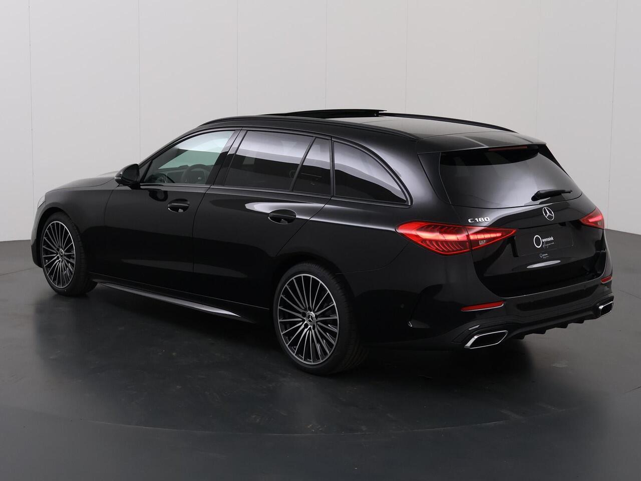 Mercedes-Benz C-KLASSE Estate 180 Star Edition AMG Line | Panoramaschuifdak | DIGITAL LIGHT | 360°-camera | Nightpakket | Stoelventilatie/-verwarming vooraan | Panoramaschuifdak |