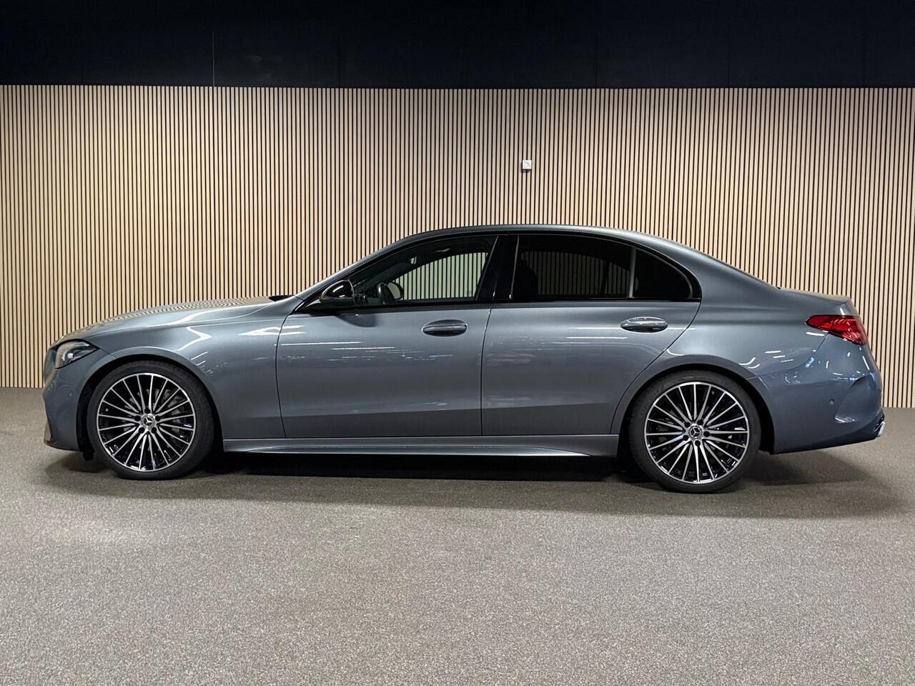 Mercedes-Benz C-KLASSE 180 AMG STYLING-PANORAMA-NIGHT-DODEHOEK-CAMERA-COMPLEET