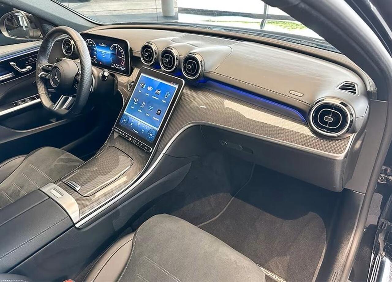 Mercedes-Benz C-KLASSE Estate 300e AMG ** LED, MBUX+, WINTER-, KEYLESS-, MEMORY-, SPIEGEL-PACK ** Slechts 9.878km. - UNFALLFREI ** ** INFORMEER OOK NAAR ONZE AANTREKKELIJKE FINANCIAL-LEASE TARIEVEN **