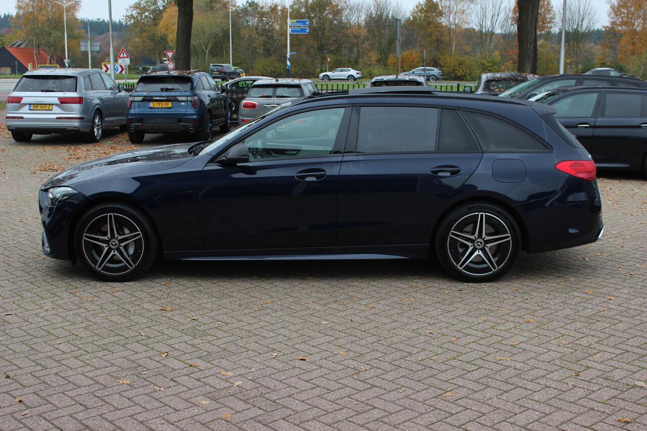 Mercedes-Benz C-KLASSE Estate 300 e AMG Line / Panoramadak / Camera / Ivoor Leder / LED / 18'' / CarPlay / DAB / Stoelverwarming / Cruise Control