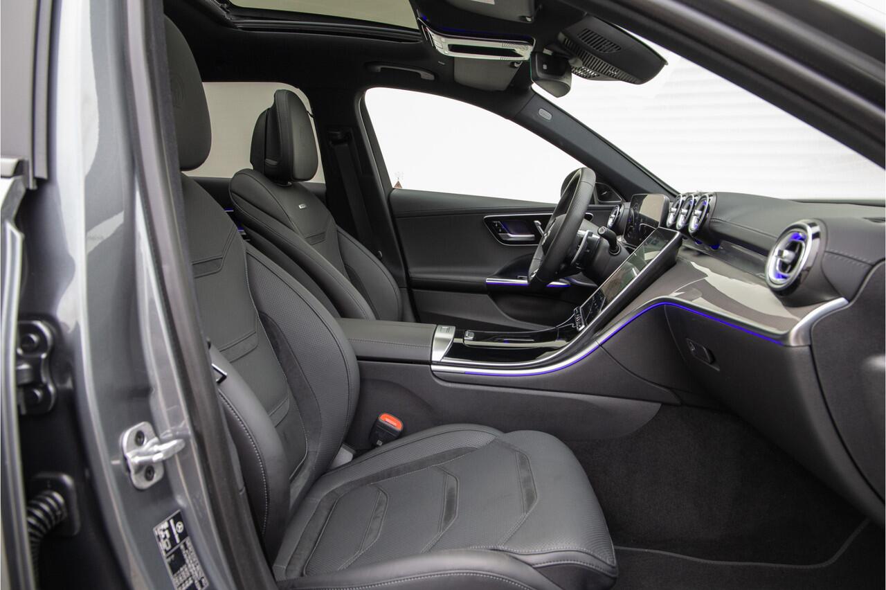 Mercedes-Benz C-KLASSE Estate AMG 43 4MATIC Burmester, Distronic, Nappa Leder, Pano, Achterasbesturing, 408pk