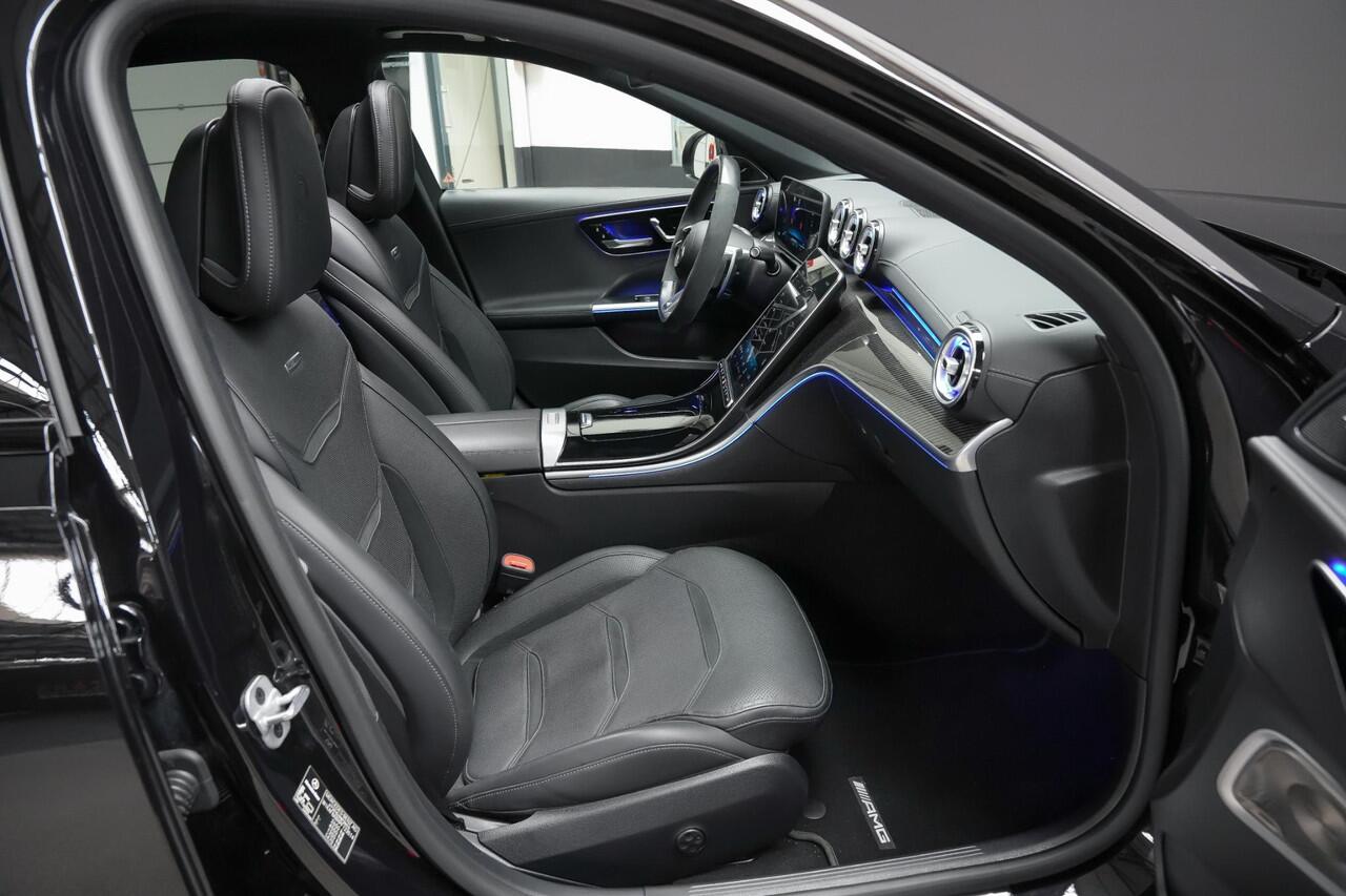 Mercedes-Benz C-KLASSE 63 AMG S E Performance |AMG-Driverspackage|achterasbesturing|head-up|pano|Burmester|360 camera|Apple Carplay&Android Auto|20" lichtmetalen velgen|