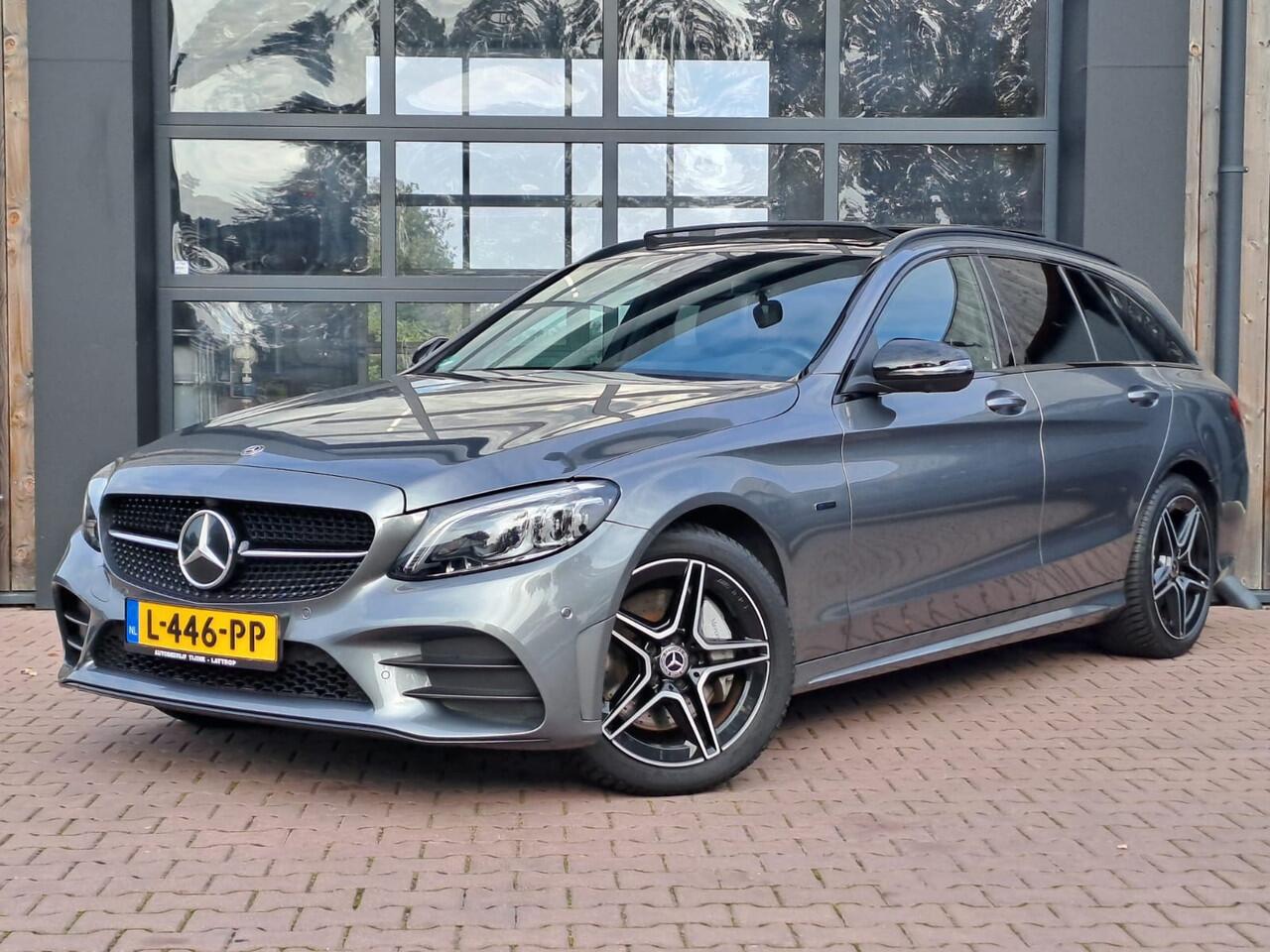 Mercedes-Benz C-KLASSE Estate 300 e Business Plus Solution AMG Limited | Pano | Trekhaak | Multibeam | 360° camera | Leder/alcantara | Stoelverwarming | Elek. achterklep | Vol |