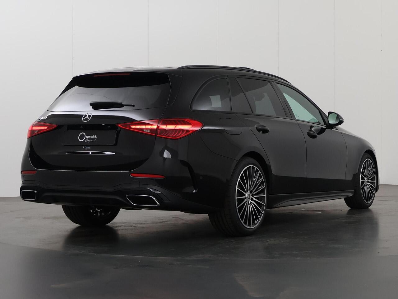 Mercedes-Benz C-KLASSE 180 Business Solution AMG Panoramadak | Memory stoelen | Digital Light | Apple carplay | 360 camera | Night pakket