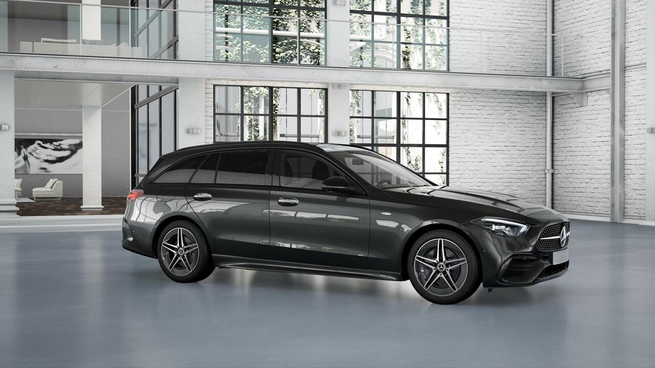 Mercedes-Benz C-KLASSE Estate 300 e Business Solution AMG | Nightpakket | Trekhaak | Comfortpakket Plus | Parkeerpakket met 360°-camera | KEYLESS GO | Memorypakket | EASY PACK achterklep | USB-pakket plus | Antidiefstalpakket GUARD 360° Plus |