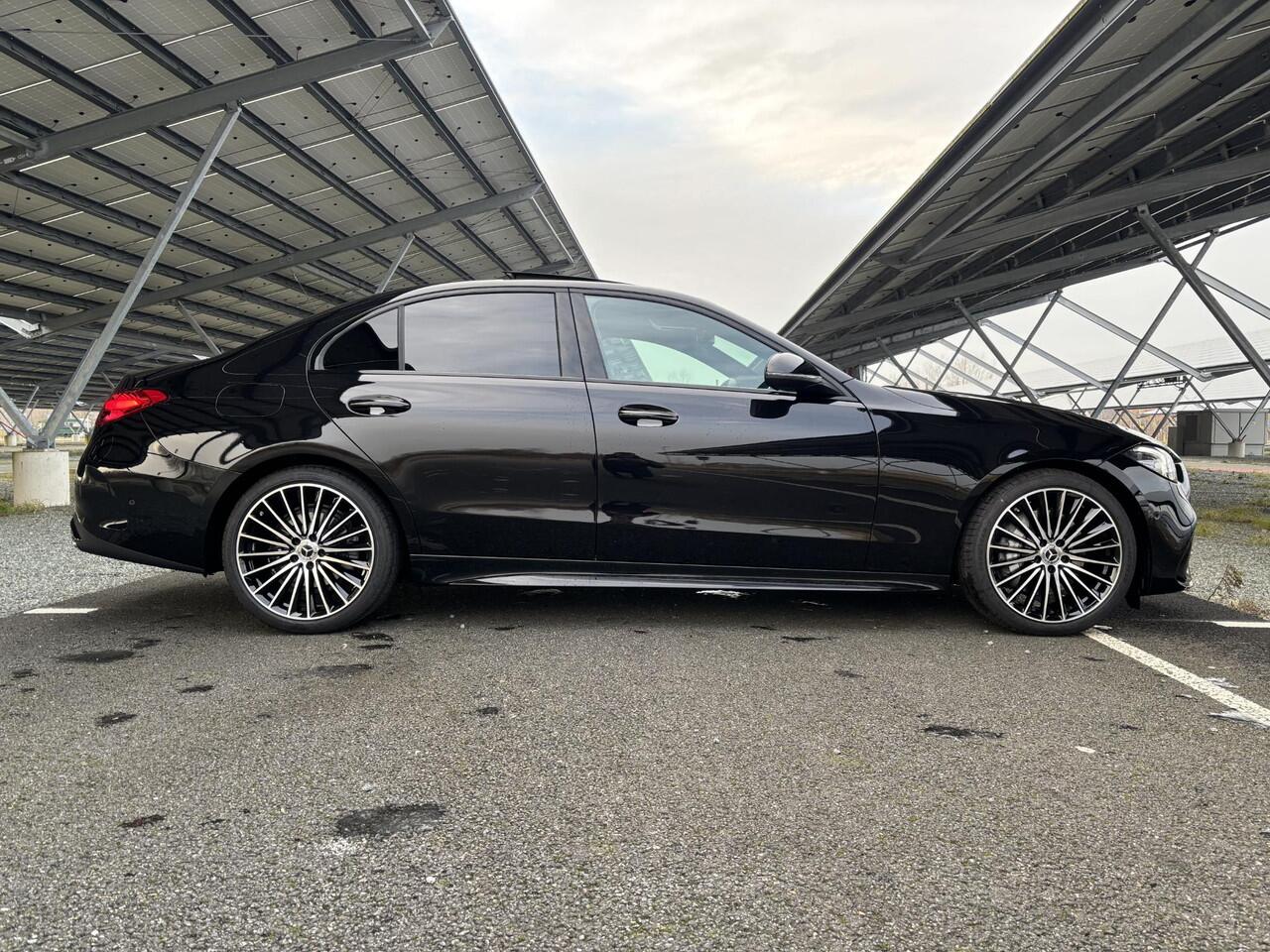 Mercedes-Benz C-KLASSE 180 Star Edition AMG Line | Night | Panoramadak | Burmester | Memory stoelen | Sfeerverlichting | Parkeercamera |