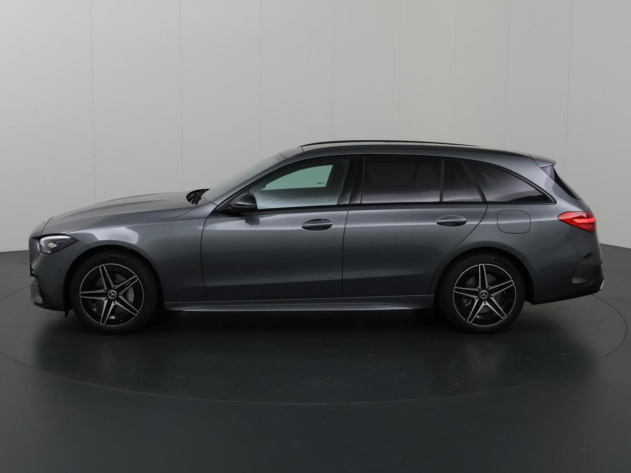 Mercedes-Benz C-KLASSE 300 e Business Solution AMG AMG Pakket | Memory | 360 Camera | Stuurassistent | Sfeerverlichting | Panoramadak | Burmester Sound System | Digital Light |