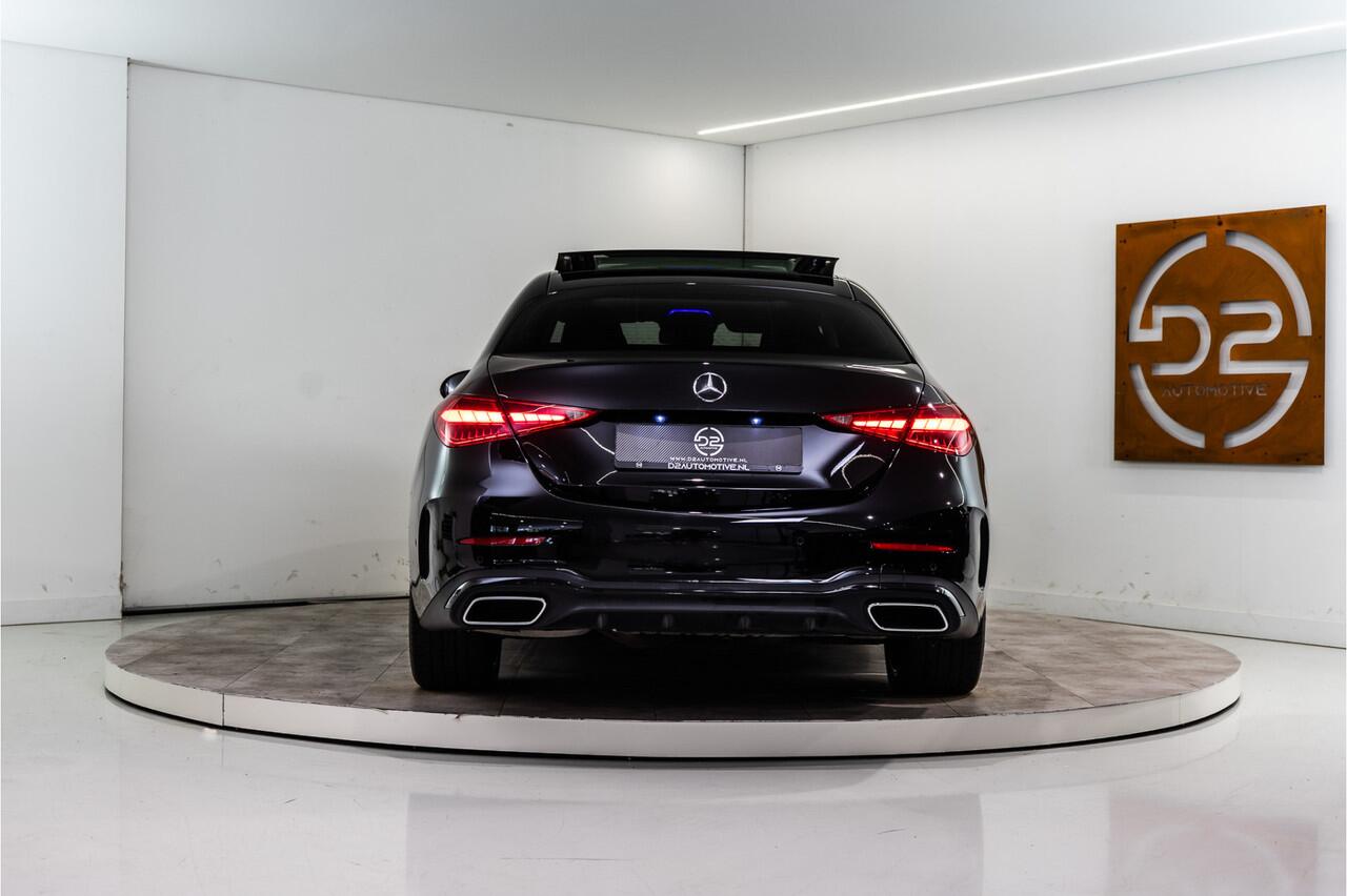 Mercedes-Benz C-KLASSE 200 AMG Premium+ 204PK | Pano | Sfeer | Burmester | Memory | ACC+Dodehoek | Fabrieksgarantie