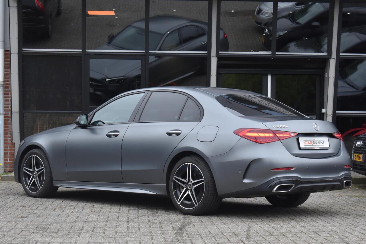 Mercedes-Benz C-KLASSE 300e AMG Line Lane ACC 360Camera Mat Grijs