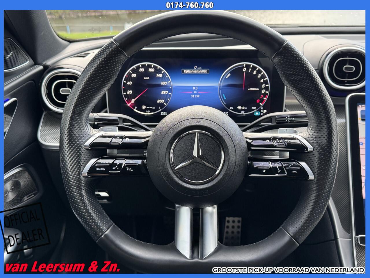 Mercedes-Benz C-KLASSE 400 e 4MATIC AMG Line | Burmester 3D Audio | 360 Camera | Fabrieksgarantie