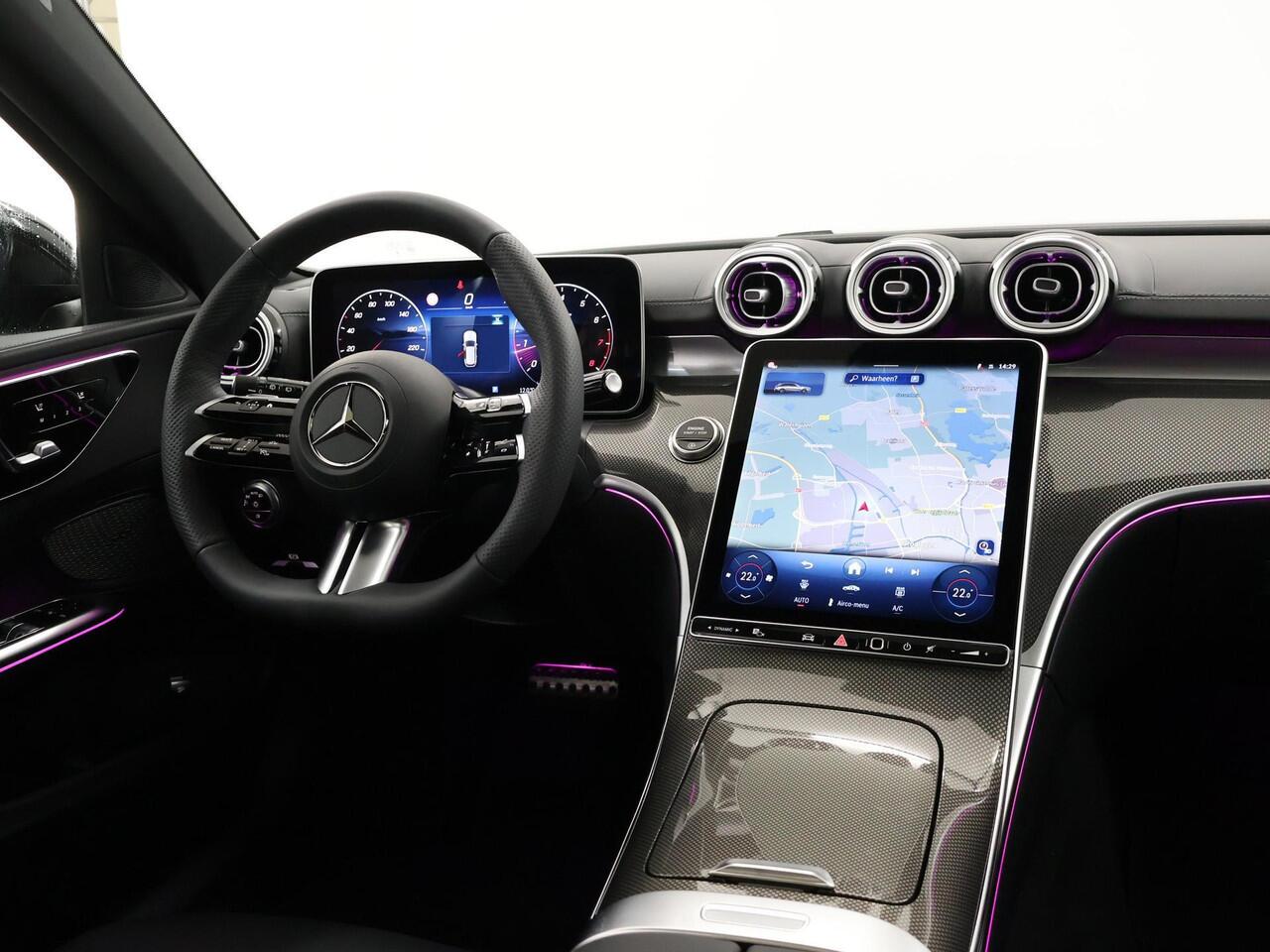 Mercedes-Benz C-KLASSE Estate 180 Star Edition AMG Line | Panoramadak| Night | Stoelventilatie | Camera | Digital Light |