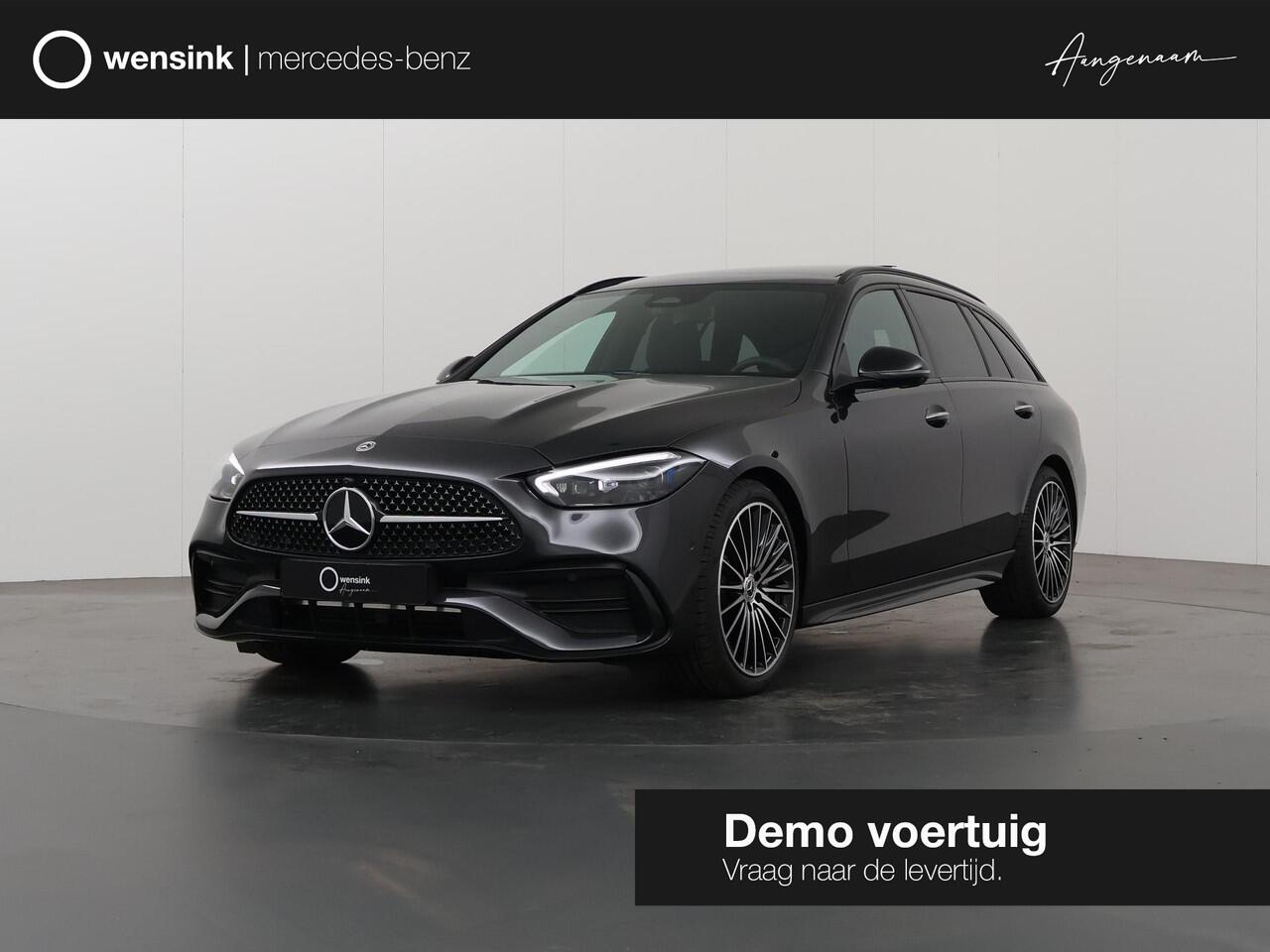 Mercedes-Benz C-KLASSE 180 Estate Star Edition AMG Line | Panoramadak | 19'' Lichtmetalen velgen | 360 Camera | Night Pakket | Memory Stoelen