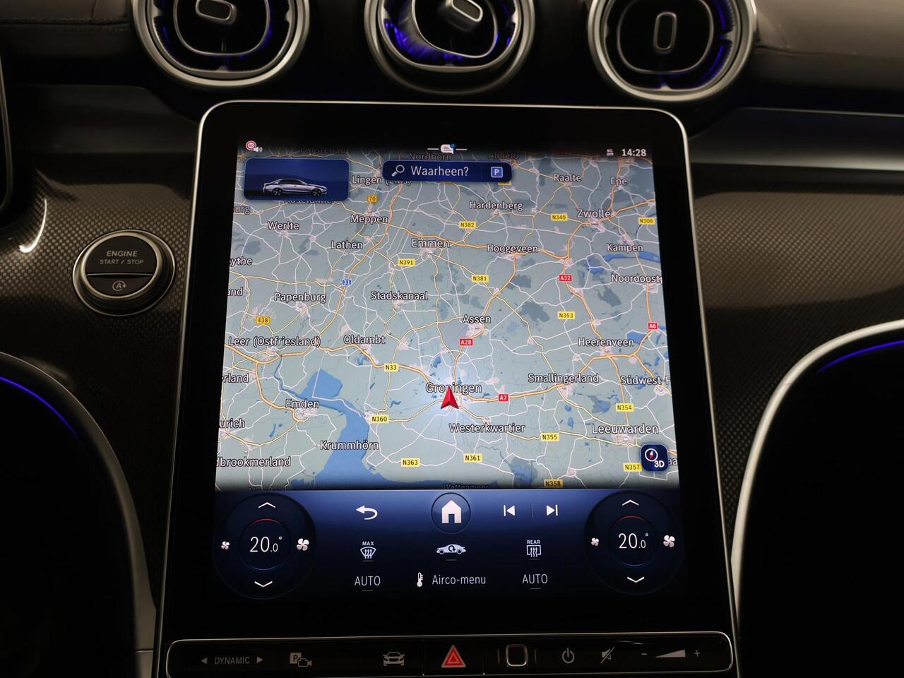 Mercedes-Benz C-KLASSE 180 Star Edition AMG NIGHT | Panoramadak | 18" AMG Velgen | Keyless Entry | 360 camera |