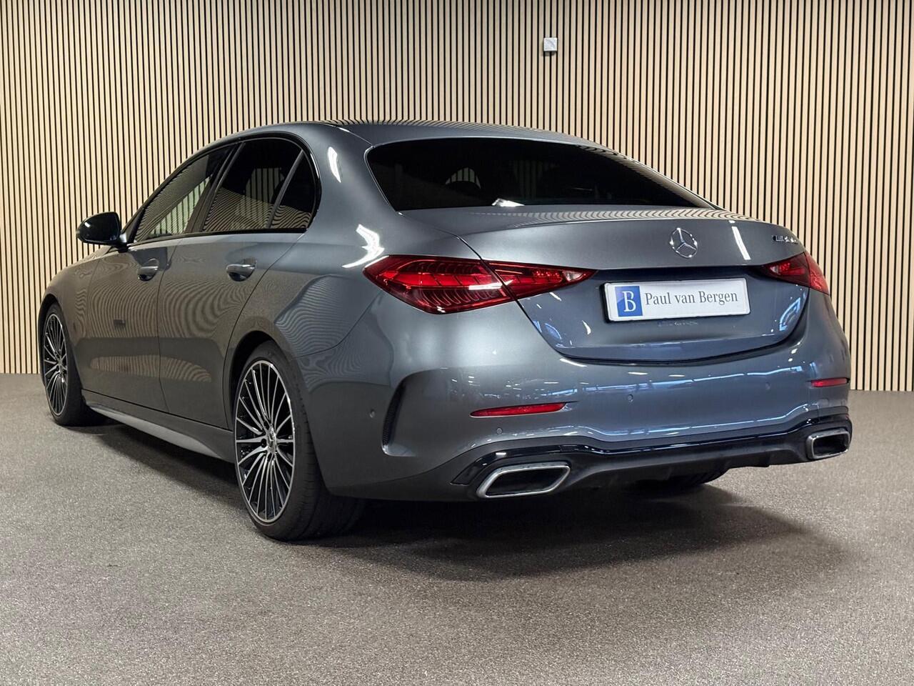 Mercedes-Benz C-KLASSE 180 AMG STYLING-PANORAMA-NIGHT-DODEHOEK-CAMERA-COMPLEET