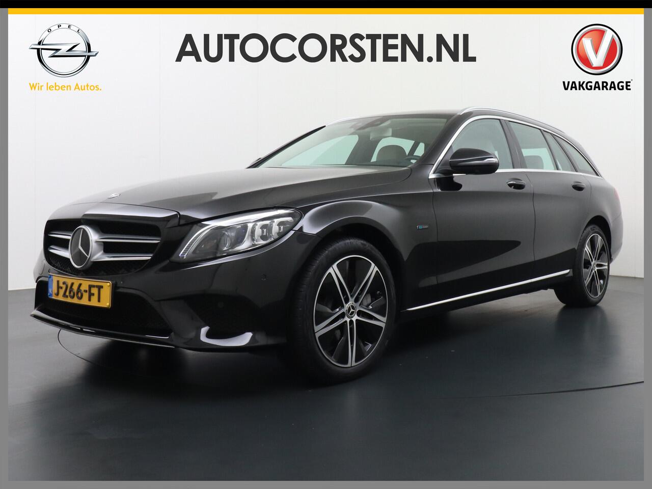 Mercedes-Benz C-KLASSE Estate 300e AUT-9 320pk Leder PHEV Hybrid Virtual Cockpit Apple Carplay Android Auto Adaptive-Cruise Lane-Assist High Performance-LED Navi+HDD 360°Camera Keyless Dual-Ecc Distronic+ Rijassistentiepakket Park-Assist Verkeersbord-Herkenning Origineel Nederl