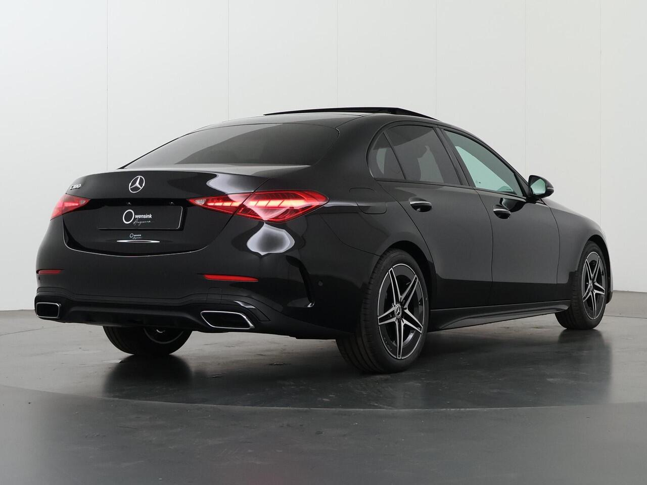 Mercedes-Benz C-KLASSE 180 Star Edition AMG NIGHT | Panoramadak | 18" AMG Velgen | Keyless Entry | 360 camera |