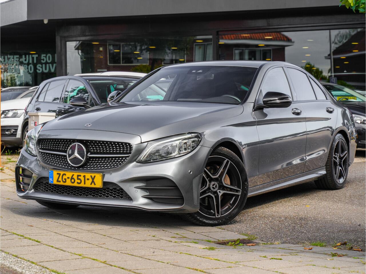 Mercedes-Benz C-KLASSE 180 AMG-LINE PLUS UPGRADE EDITION AUT9 SPORTLEDER NAVI CAMERA 18INCH.LMV PDC