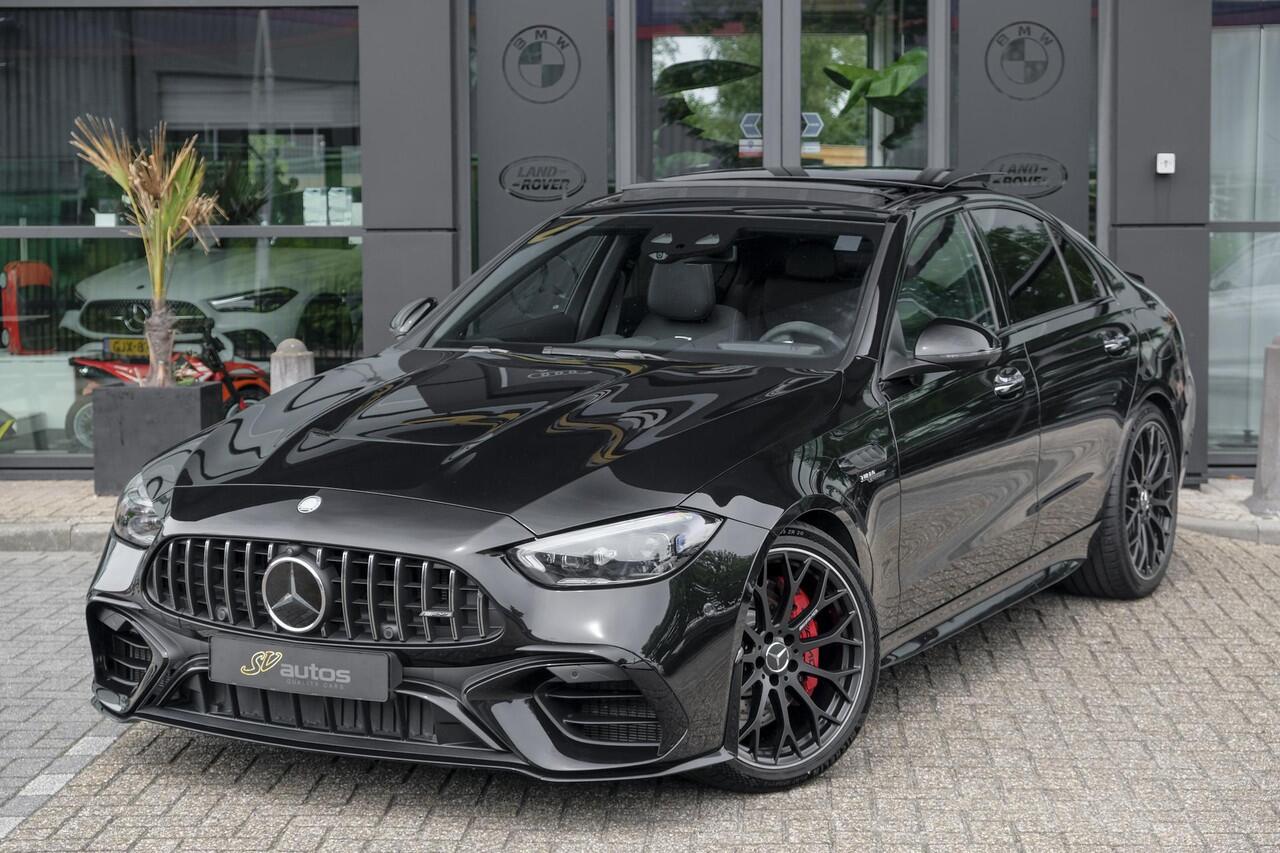 Mercedes-Benz C-KLASSE C63 s AMG 680pk E-performance Panoramadak *BTW* 4-Wielsturing Burmester 3d AMG Driver pack