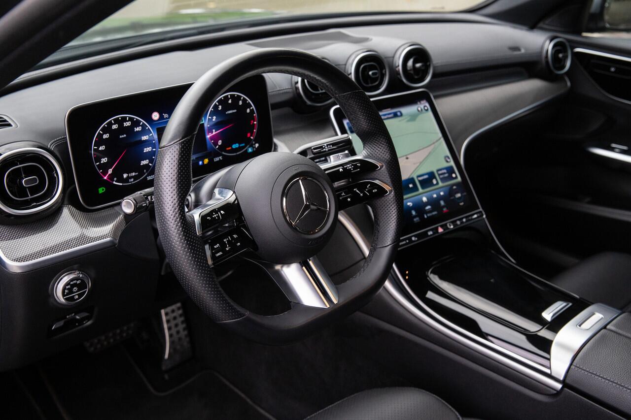 Mercedes-Benz C-KLASSE Estate 200 Launch Edition AMG Line , Leder, Virtual cockpit, Sfeerverlichting