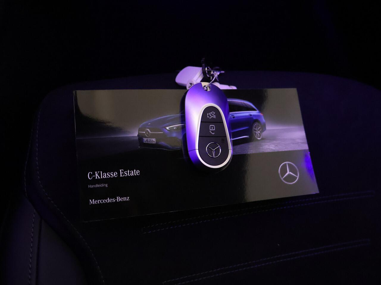 Mercedes-Benz C-KLASSE Estate 180 LIMITED AMG Line Plus | Nightpakket | Trekhaak | EASY PACK achterklep | KEYLESS GO-comfortpakket | Head-up display | Antidiefstalpakket GUARD 360° Plus | 360°-camera | Burmester® 3D sound system |