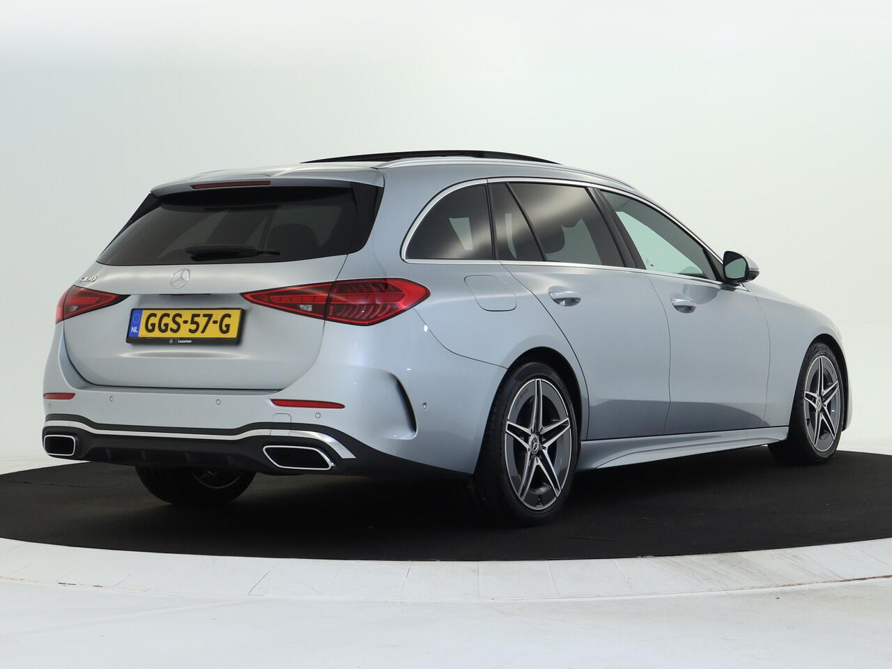 Mercedes-Benz C-KLASSE Estate 180 Star Edition AMG Line | Panoramadak | Dodehoekdetectie | Apple CarPlay | Inclusief 24 maanden MB Certified garantie voor Europa.