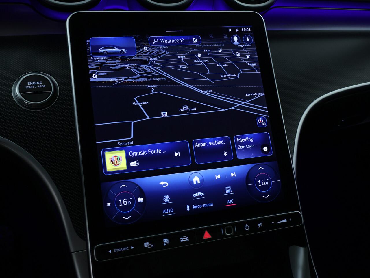 Mercedes-Benz C-KLASSE Estate 300 e AMG Plug-In Hybride | AMG Line Advanced Plus | Night Pakket | Trekhaak | Panorama Schuif-Kanteldak | Inclusief 24 maanden Mercedes-Benz Certified garantie voor Europa.