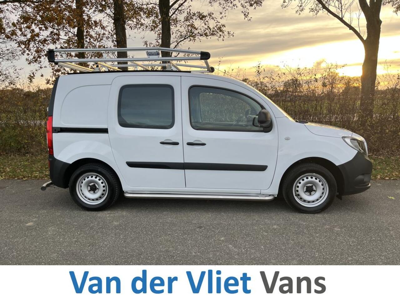 Mercedes-Benz CITAN 108 CDI E6 3p Lease ¤178p/m, Airco, Trekhaak, Inrichting, Imperiaal, Onderhoudshistorie aanwezig