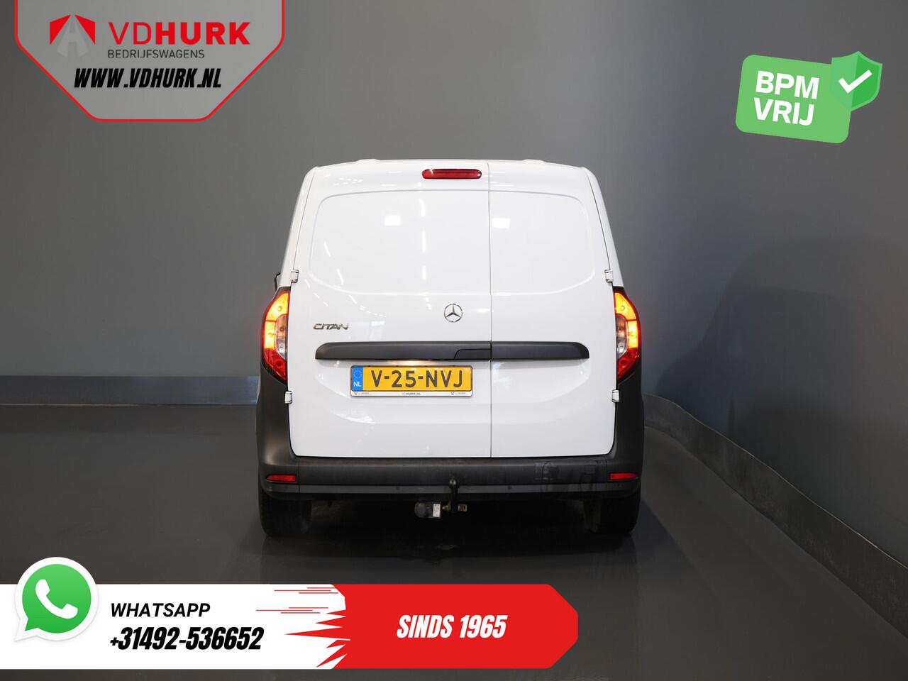 Mercedes-Benz CITAN 110 CDI 3 Pers./ Carplay/ Stoelverw./ PDC/ Cruise/ Airco/ Trekhaak