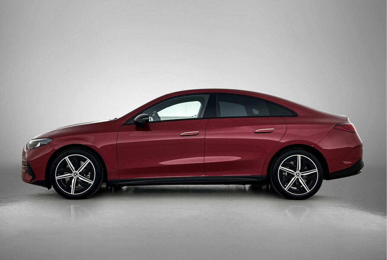 Mercedes-Benz CLA-KLASSE 250+ Launch Edition 85 kWh | Smartphone integratie | Multibeam LED | Memorypakket | Adaptieve Cruisecontrol | Nightpakket | Warmtepomp | Panoramadak | Sierdelen aluminium |