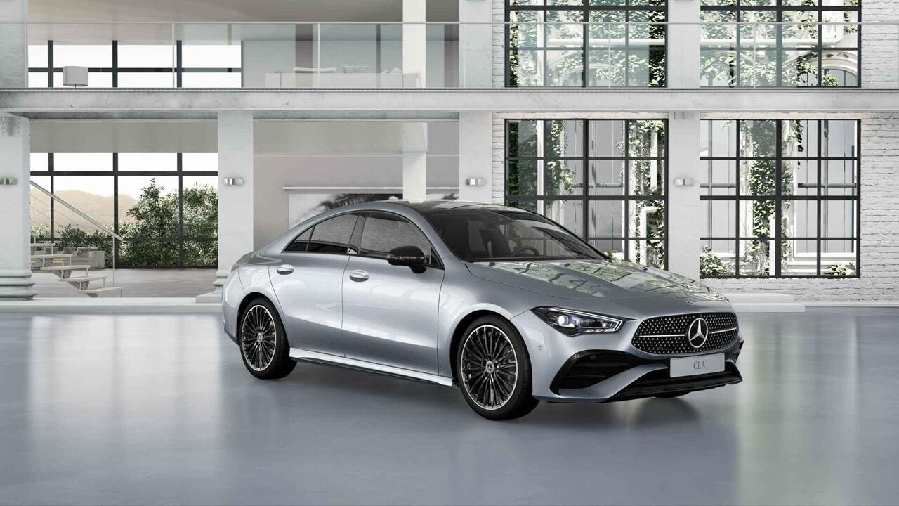 Mercedes-Benz CLA-KLASSE 180 Business Solution AMG | Panoramaschuifdak | AMG Line Plus | Head-up display | Nightpakket | 360° camera | Dodehoekassistent |