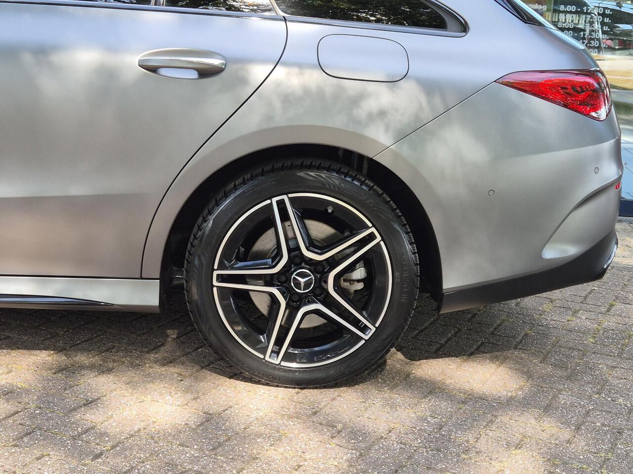 Mercedes-Benz CLA-KLASSE Shooting Brake 250 e Premium | Designo Mountaingrijs Magno | AMG LINE | ECC | PDC+Camera | Stoelverwarming |