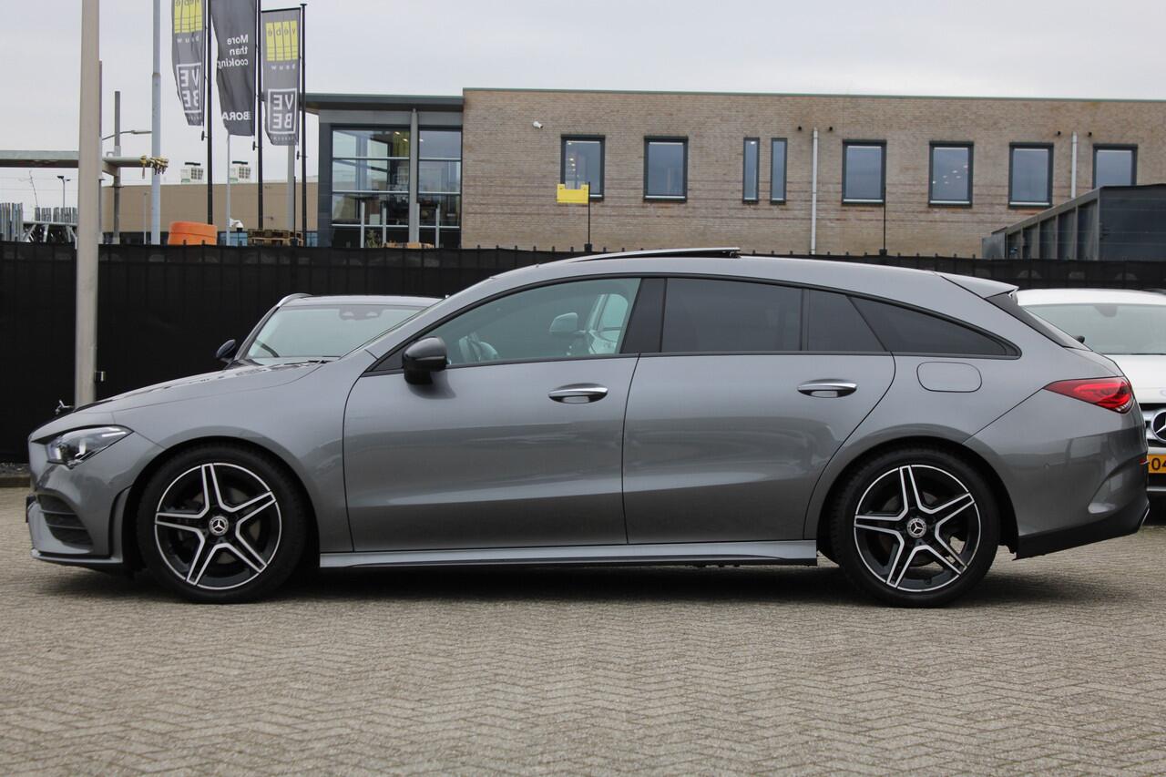 Mercedes-Benz CLA-KLASSE Shooting Brake 180 AUT7 AMG NIGHT PAKKET PANORAMADAK SFEER CARPLAY KEY-LESS GO TREKHAAK