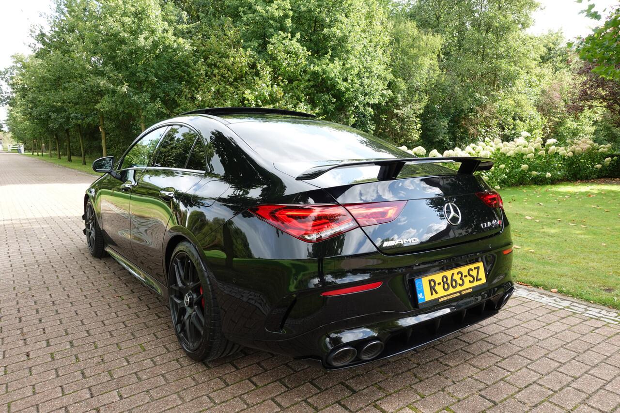 Mercedes-Benz CLA-KLASSE AMG 45 S 4MATIC+ Premium Plus | Burmester | 360° Camera | HUD | Stoelverw. | Stoelventilatie | Memory | Pano | Leder |