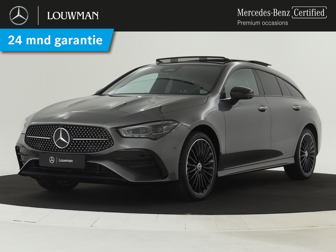Mercedes-Benz CLA-KLASSE Shooting Brake 250 e Star Edition AMG Line | Trekhaak | Nightpakket | Antidiefstalpakket GUARD 360° Plus | 360°-camera | 19 inch Multispaaks AMG velgen | Head-up display | KEYLESS GO-comfortpakket | Smartphone integratie |