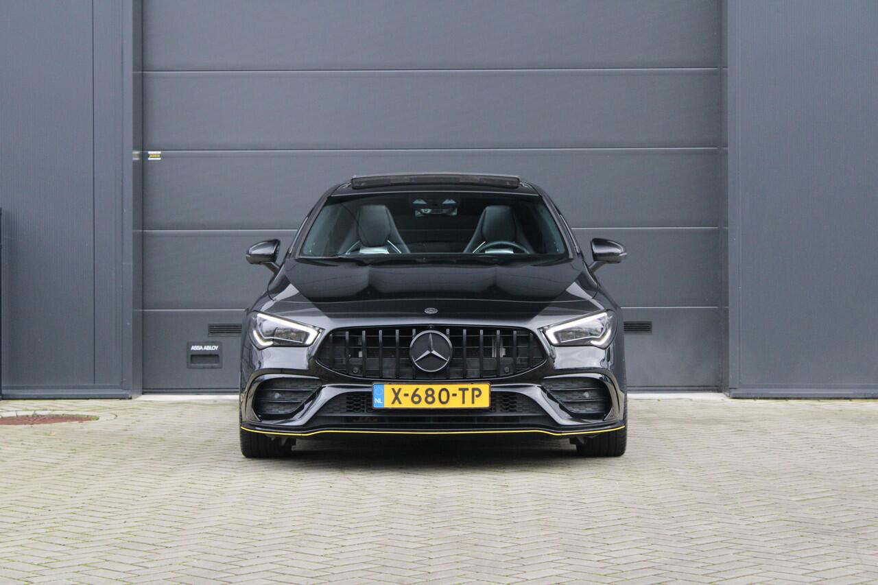 Mercedes-Benz CLA-KLASSE Shooting Brake AMG 35 4MATIC Premium Plus | FULL OPTION! | SCHAALSTOELEN | STOELKOELING | PANO | HUD | BURMESTER | KEYLESS | 360 |