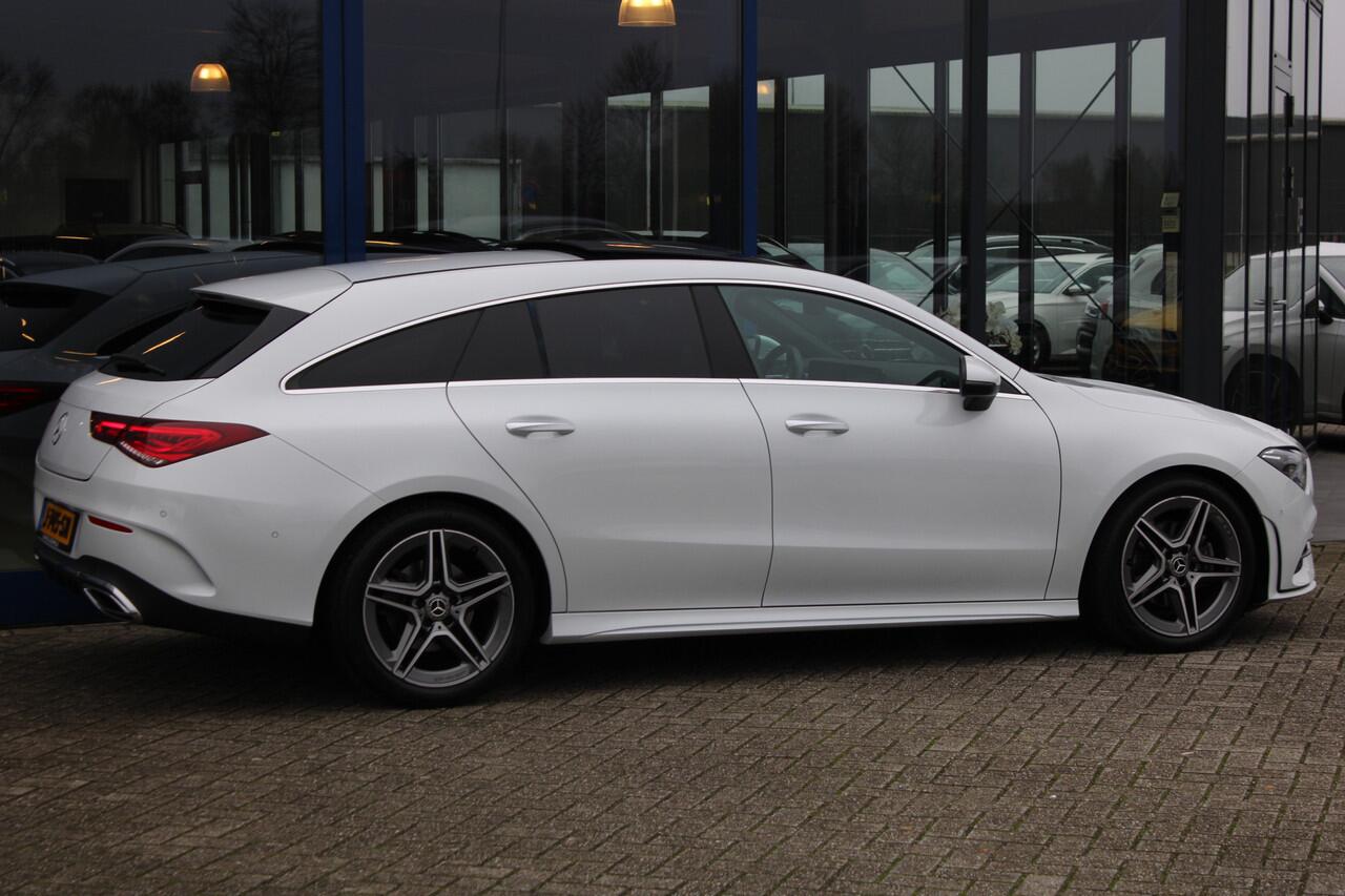 Mercedes-Benz CLA-KLASSE Shooting Brake 180 AUT7 AMG PANORAMADAK MEMORY CARPLAY SFEER TREKHAAK