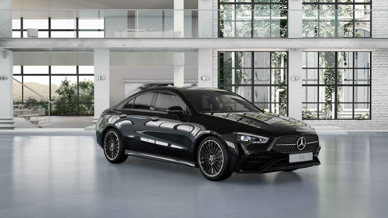 Mercedes-Benz CLA-KLASSE 180 Business Solution AMG | Panoramaschuifdak | AMG Line Plus | Head-up display | Nightpakket | 360° camera | Dodehoekassistent |