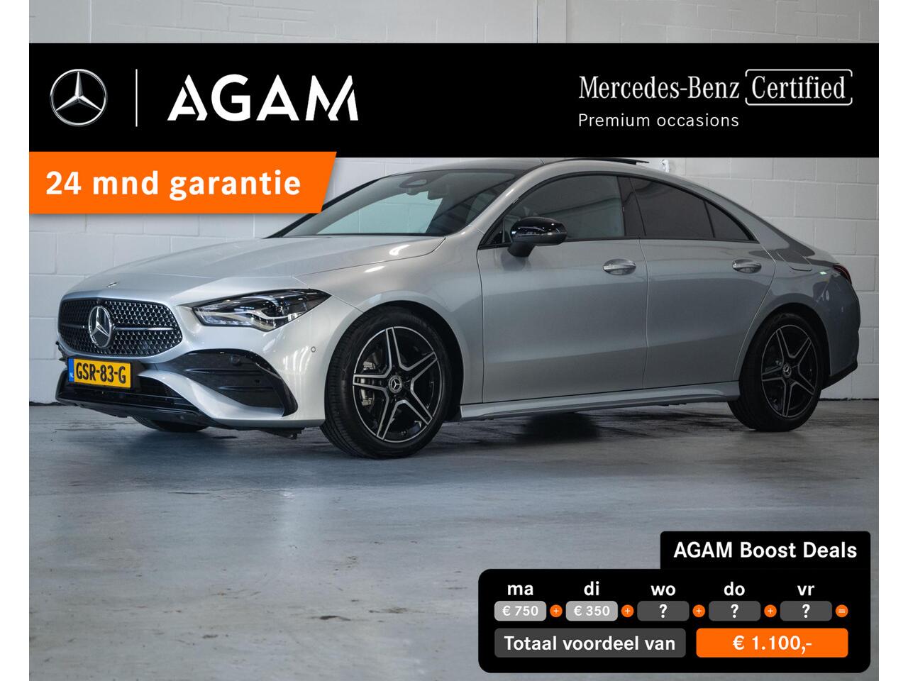 Mercedes-Benz CLA-KLASSE Coupé 180 Star Edition AMG Line Panorama dak