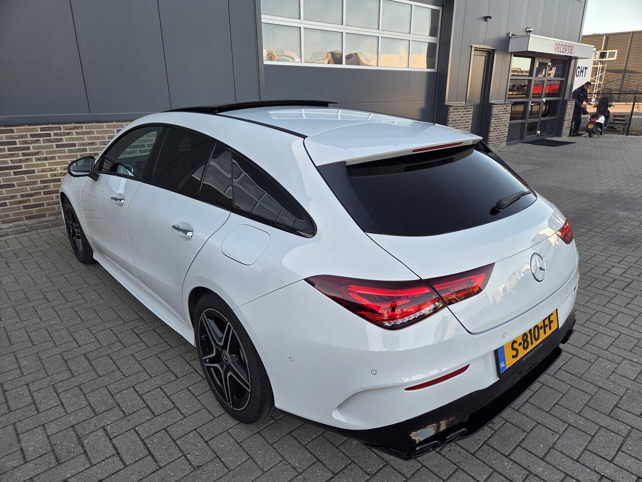 Mercedes-Benz CLA-KLASSE Shooting Brake,Camera,Led,Keyless,parelmoer wit. 200 AMG Line