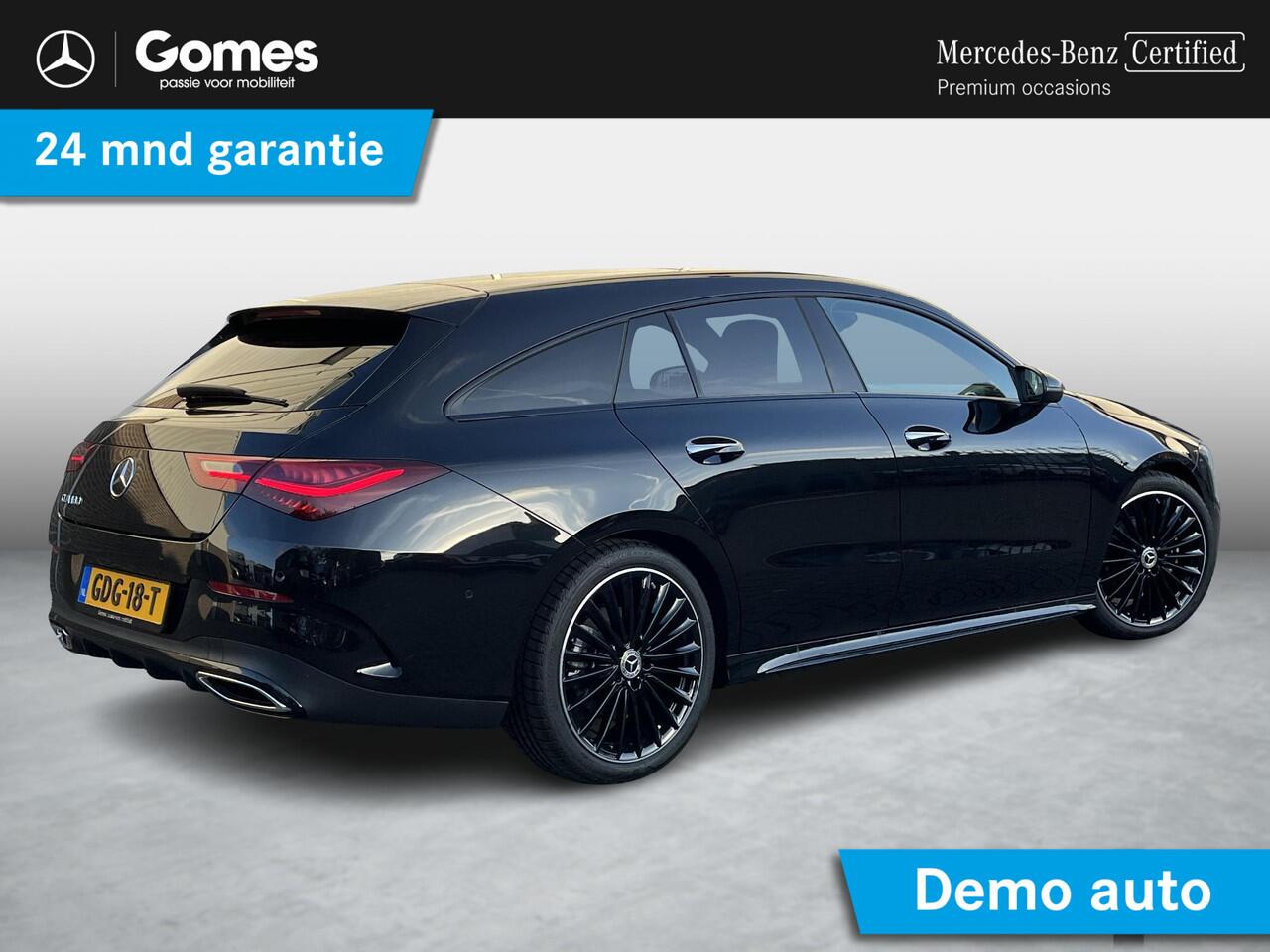 Mercedes-Benz CLA-KLASSE Shooting Brake 180 Star Edition AMG | Night Pakket | Panoramadak | MULTIBEAM LED Koplampen | Dodehoekassistent | Apple CarPlay | Android Auto | Stoelverwarming | Sfeerverlichting | Elektrische Achterklep | Achteruitrijcamera