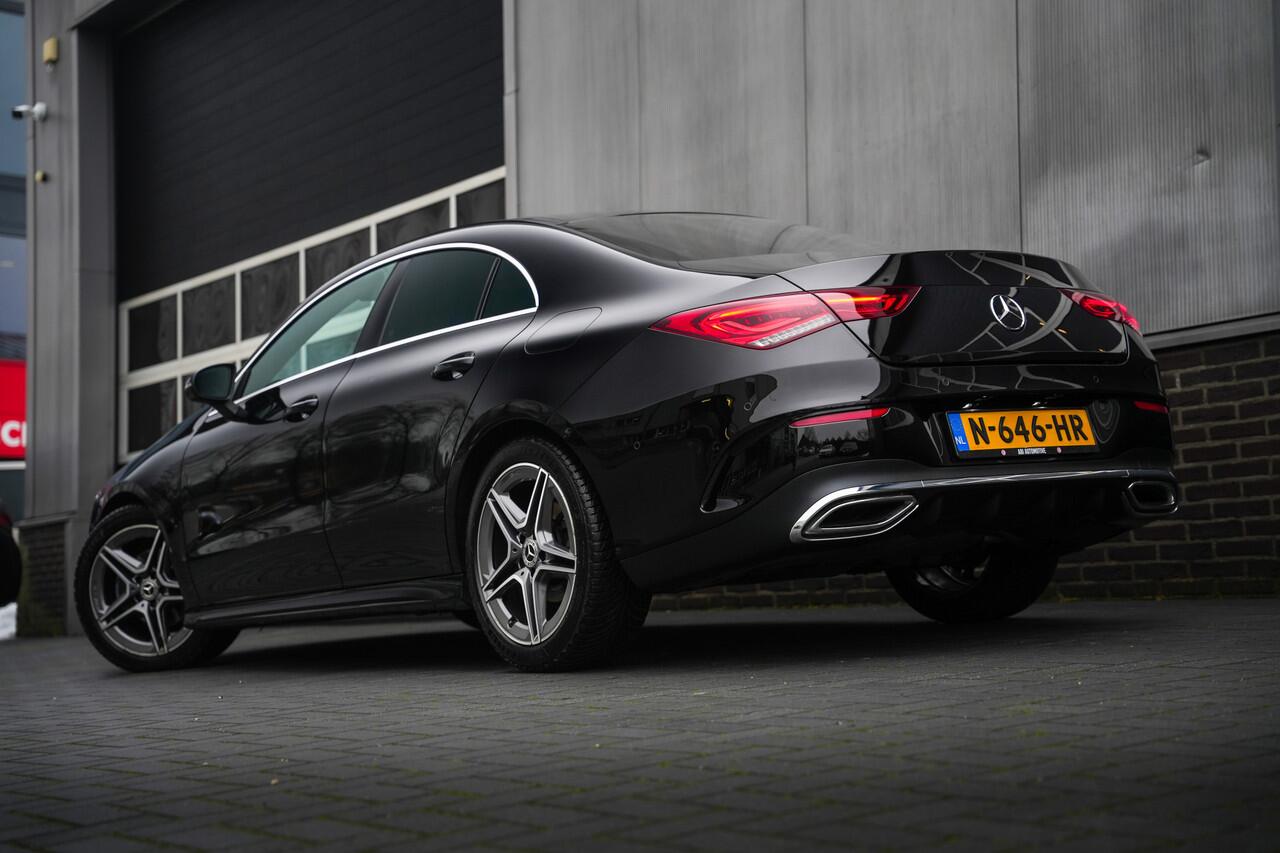 Mercedes-Benz CLA-KLASSE 180 136 pk Business Solution Luxury AMG-Sportpakket / Sfeer-Verl./ Led-Koplamp/ Sport-Stoelen/ Stoel.Verw/ Camera/ 18'' LMV